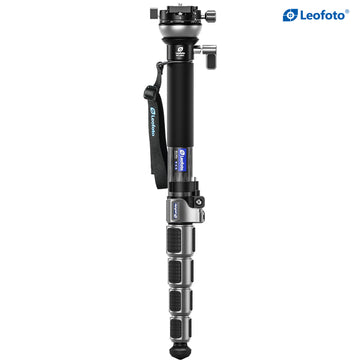 Leofoto MPC-366CL Carbon Fiber 6-section Monopod with Quick Positioning Panning Clamp & Bowl